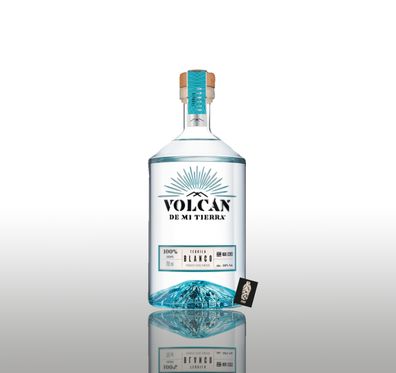 Volcan de Mi Tierra Blanco Tequila 0,7L 40% Vol.- [Enthält Sulfite]