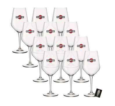 Martini Glas 12er-Set Gläser