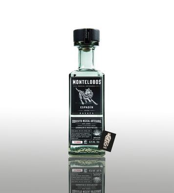 Montelobos Espadín Joven 100% Agave Mezcal Artesanal 43,2% vol. 0,7l- [Enthält
