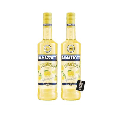 Ramazzotti 2er-Set Limoncello 2x 0,7L 29% vol. - [Enthält Sulfite]