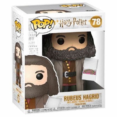 POP Figur Harry Potter Hagrid mit Kuchen 15cm