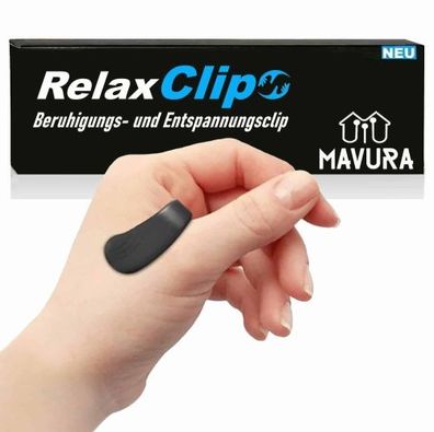 RelaxClip Akupressurclip Spannungsabbau Stressabbau Massage hegumate Clip