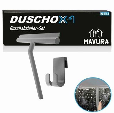 MAVURA Duschabzieher Fensterabzieher Glasabzieher Abzieher Dusche Set Silikon