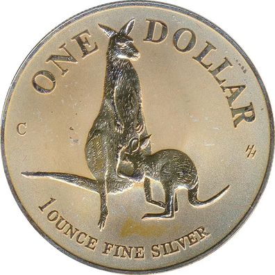 Australien Känguru 1996 - 1 Oz Silber*