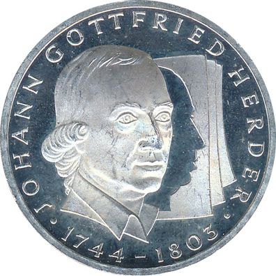 BRD 10 DM 1994 G Johann Gottfried Herder Silber*