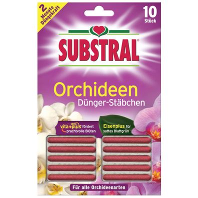 Substral Dünger-Stäbchen für Orchideen - 10 Stück