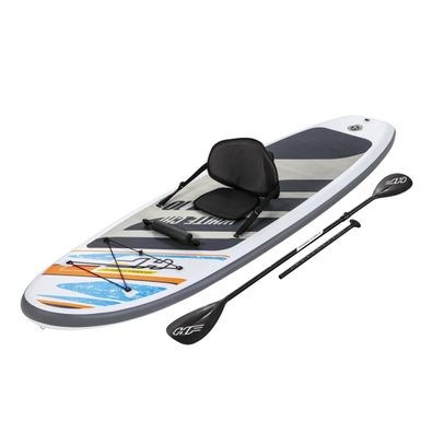 Hydro-Force™ SUP Allround Board-Set White Cap mit Sitz 305 x 84 x 12 cm