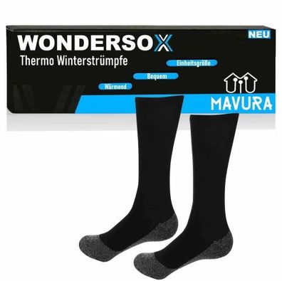 Wondersox Thermo Socken Herren Damen Winterstrümpfe Wintersocken Warme Strümpfe