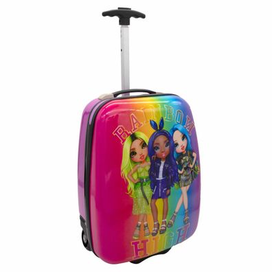 Rainbow High Kinder-Koffer Trolley Reisekoffer Praktischer Reisebegleiter für