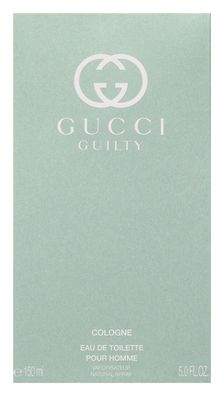 Gucci Guilty Cologne pour Homme 150 ml Eau de Toilette Spray für Herren