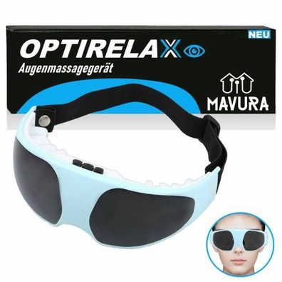 Optirelax Augenmassagegerät elektrische 3D Augenmaske Augen Massage Vibration