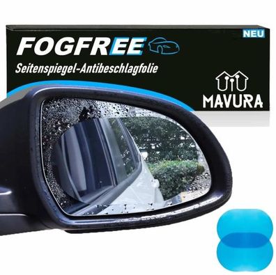 Fogfree Rückspiegel Spiegel Anti Beschlag Folie Anti Nebel Blendfreie Schutzfolie [2e