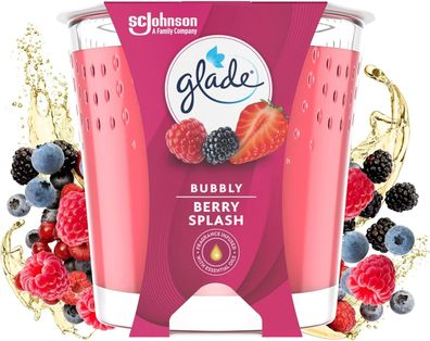 Glade Duftkerze Bubbly Berry Splash 129 gr