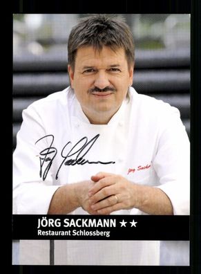 Jörg Sackmann Autogrammkarte Original Signiert # BC 215467