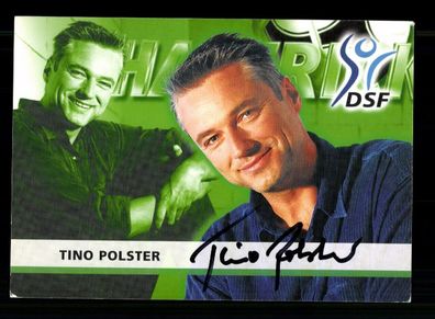 Tino Polster DSF Autogrammkarte Original Signiert # BC 215426