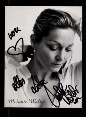 Melanie Walter Autogrammkarte Original Signiert # BC 215451