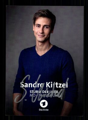 Sandro Kitzel Sturm der Liebe Autogrammkarte Original Signiert # BC 215765