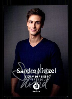 Sandro Kitzel Sturm der Liebe Autogrammkarte Original Signiert # BC 215766