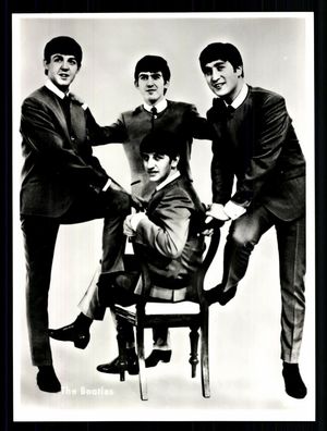 The Beatles Große Autogrammkarte 60er Jahre ## G 24999