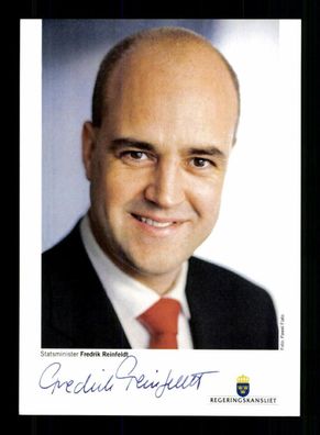 Fredrik Reinfeldt Ministerpräsident von Schweden 2006-2014 Signiert # BC 215031