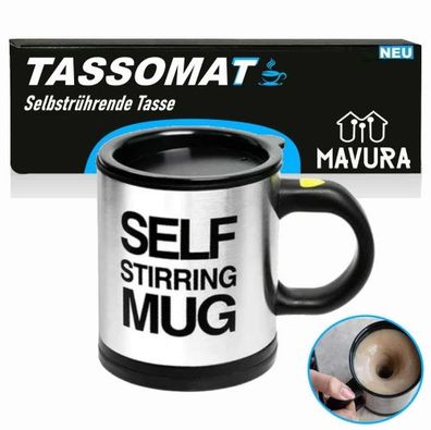 Tassomat Selbstrührende Tasse Selbstumrührender Edelstahl Becher Kaffeetasse Kaffeebe