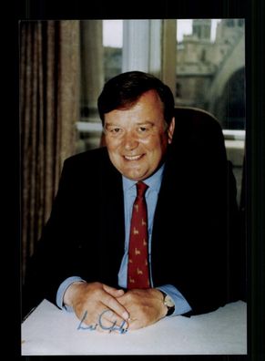 Kenneth Clarke Minister England Original Signiert # BC 215132