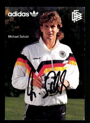 Michael Schulz DFB Autogrammkarte 1988 Original Signiert