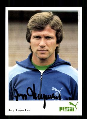 Jupp Heynckes Autogrammkarte Borussia Mönchengladbach 1984-85 Original Sign