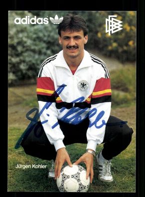 Jürgen Kohler DFB Autogrammkarte 1986 Original Signiert