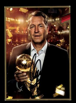 Andreas Köpke DFB Autogrammkarte 2014 Gold Edition Original Sign. # G 42865