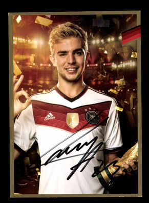 Christoph Kramer DFB Autogrammkarte 2014 Gold Edition Original Sign. # G 42867