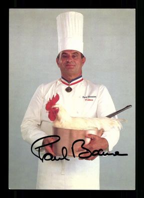 Paul Bocuse 1926-2018 Koch aus Frankreich Original Signiert # BC 215141