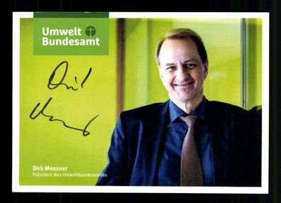 Dirk Messner Präsident des Umweltbundesamtes Original Signiert # BC 215184