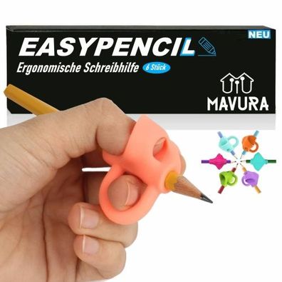 Easypencil Ergonomische Schreibhilfe Stifthaltung Stiftehalter Bleistift Grips für Ki