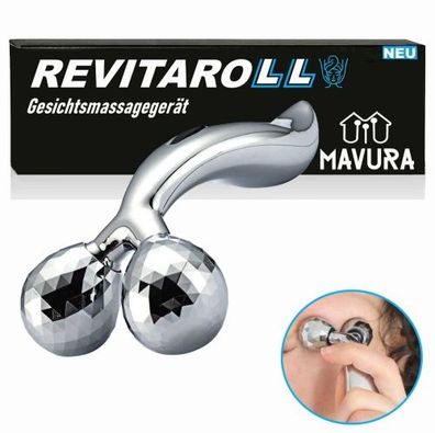 Revitaroll 3D Mini Gesicht Massage Roller Gesichtsroller Gesicht Massagegerät