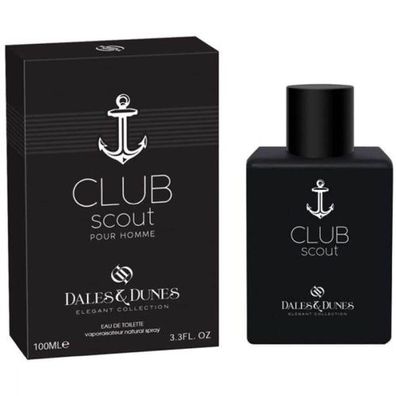 Dales & Dunes Eau de Toilette CLUB SCOUT - Herren Parfüm - frisch-fruchtige Noten,