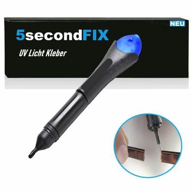 5 SECOND FIX UV Licht Kleber Lampe Glue Flüssigkunststoff Sekundenkleber Superkleber