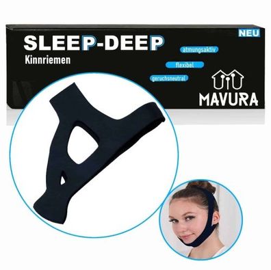 SLEEP-DEEP Kinnband Schnarchen Kinnriemen Schnarchband Schnarchmaske