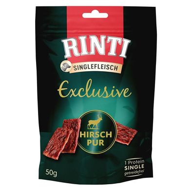 Rinti Exclusive Snack Hirsch 12 x 50g (66,50€/kg)