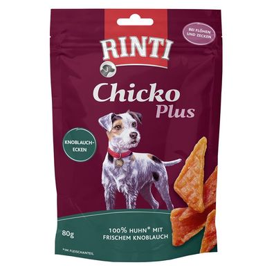 Rinti Chicko Plus Knoblauchecken 12 x 80g (41,56€/kg)