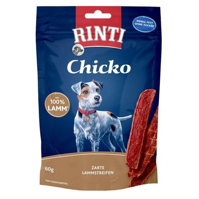 Rinti Chicko Lammstreifen 12 x 60g (55,42€/kg)