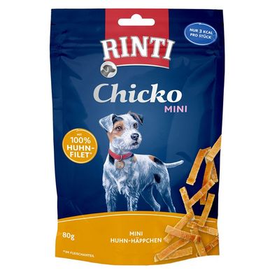 Rinti Chicko Mini Huhn 12 x 80g (41,56€/kg)