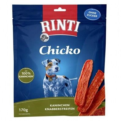 Rinti Chicko Kaninchen Knabberstreifen 9 x 170g (41,76€/kg)