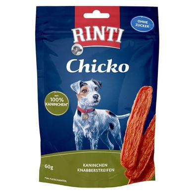 Rinti Chicko Kaninchen Knabberstreifen 12 x 60g (55,42€/kg)