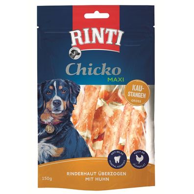 Rinti Chicko Maxi Kaustangen mit Huhn Groß 9 x 150g (44,37€/kg)