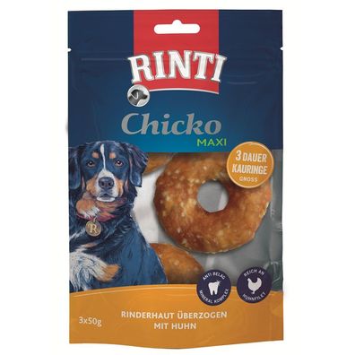 Rinti Chicko Dauer-Kauringe Maxi mit Huhn 27 x 50g (44,37€/kg)