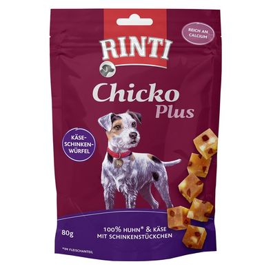 Rinti Chicko Plus Käse-Schinken 12 x 80g (41,56€/kg)