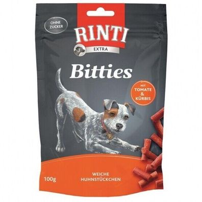 Rinti Extra Bitties Tomate & Kürbis 12 x 100g (33,25€/kg)