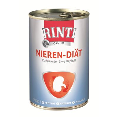 Rinti Dose Canine Nieren-Diät 12 x 400g (8,31€/kg)