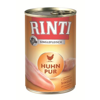 Rinti Dose Singlefleisch Huhn Pur 12 x 400g (10,40€/kg)